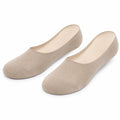 Sneakersocken 43-46 aus Textil Beige - niedrig geschnittene Füßlinge